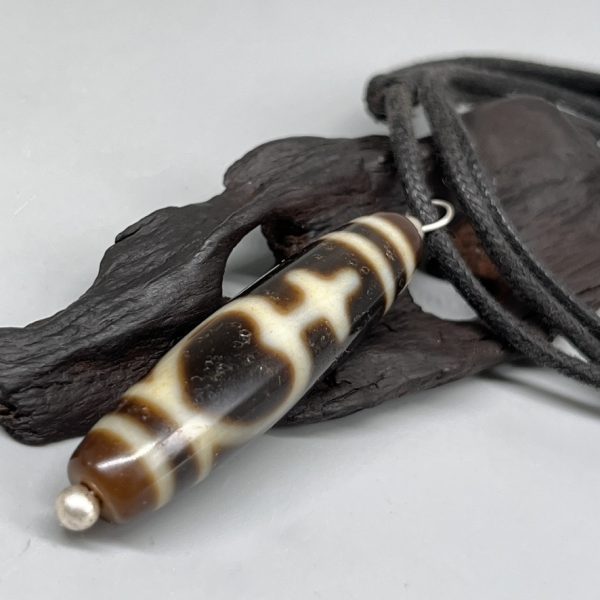 Pendant Amulet - Treasure Vase or Longevity Dzi Bead