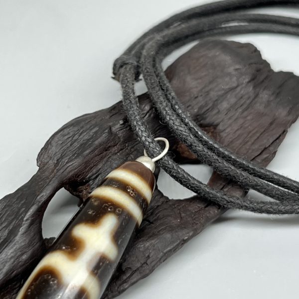 Pendant Amulet - Treasure Vase or Longevity Dzi Bead